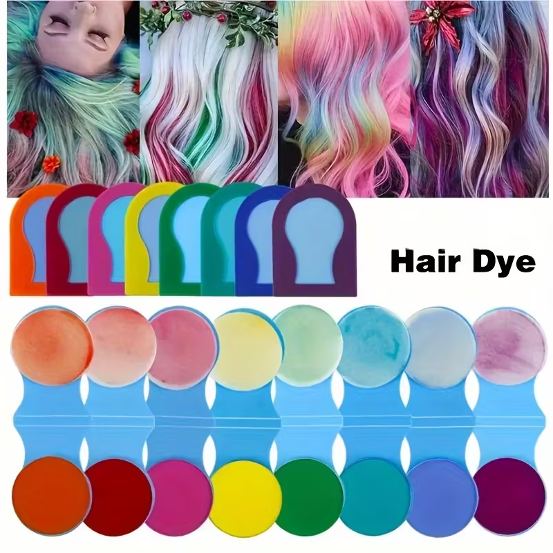 Hair Spray Color - 8 colors 3g Disposable Hair Dye