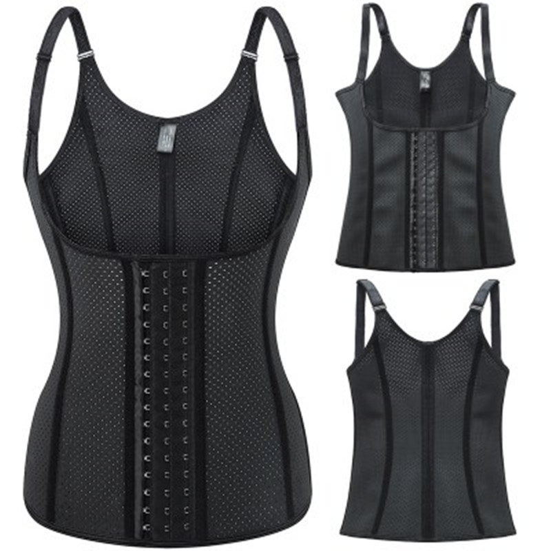 Boning Corset Steel - 12 steel bone Shapewear Breathable Latex