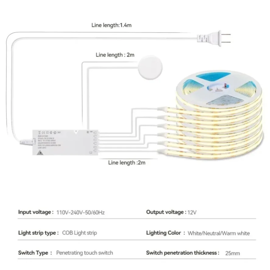 Sync Cabinet Light Smart Senso - Led El Wire 리뷰 및 가격