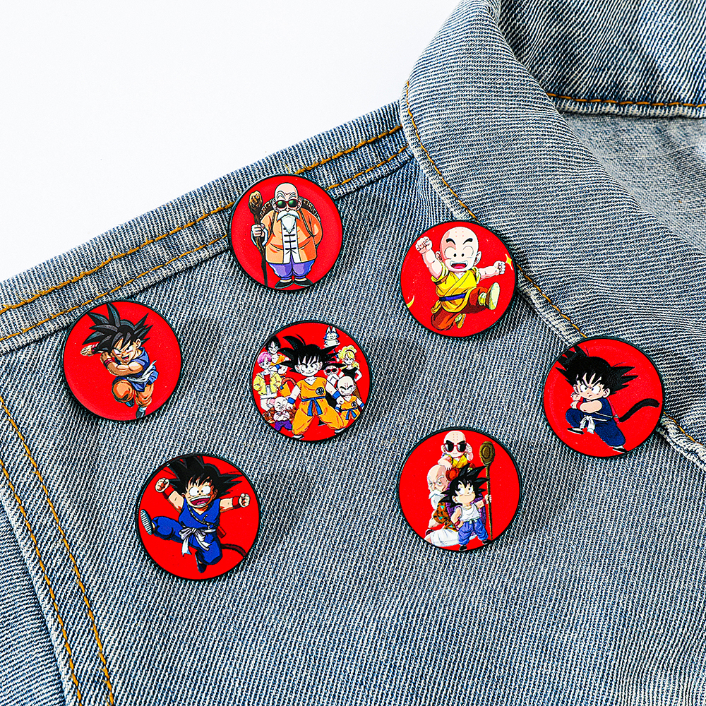 7 Pcs Funny Anime Brooch Fashi - Cosplay Prop Bag 리뷰 및 가격