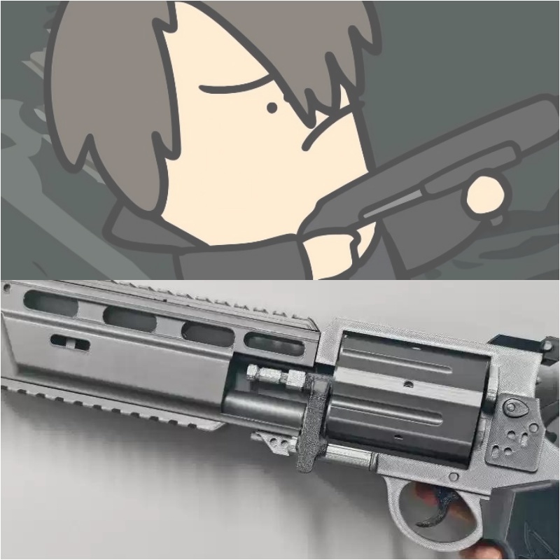 3d Printed New  Horror Game9   - Cosplay Prop Pistol 리뷰 및 가격