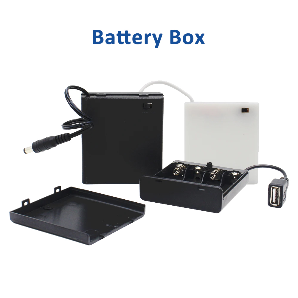 4AA USB DC Battery Box Portabl - Led El Wire 리뷰 및 가격