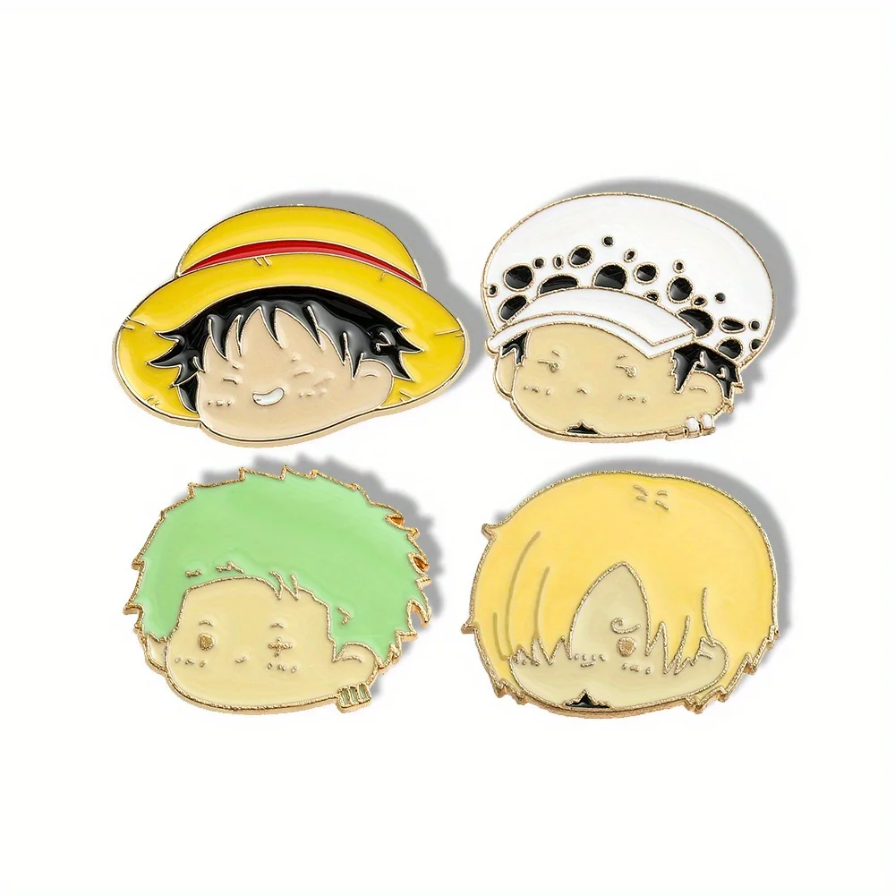 4 Pcs Anime Character Brooch S - Cosplay Prop Bag 리뷰 및 가격