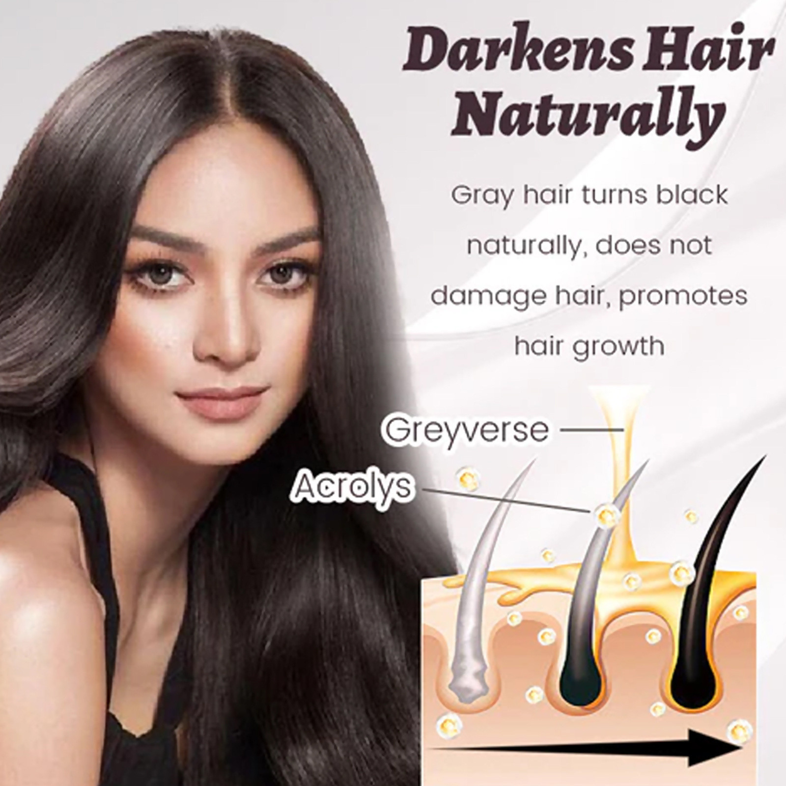 Hair Darkening Spray Anti Grey - Hair Spray Color 리뷰 및 가격