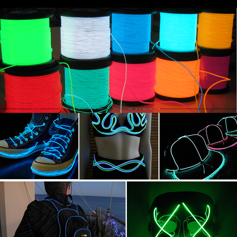 10/5/3M Glow EL Wire Neon Cabl - Led El Wire 리뷰 및 가격