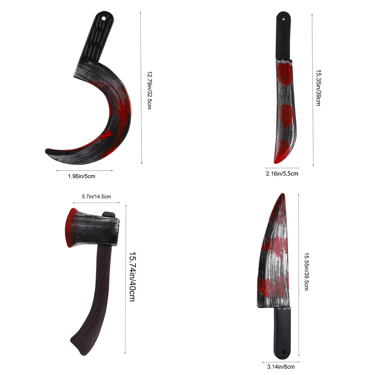 4Pcs Simulation Axe Props Plas - Cosplay Prop Axe 리뷰 및 가격