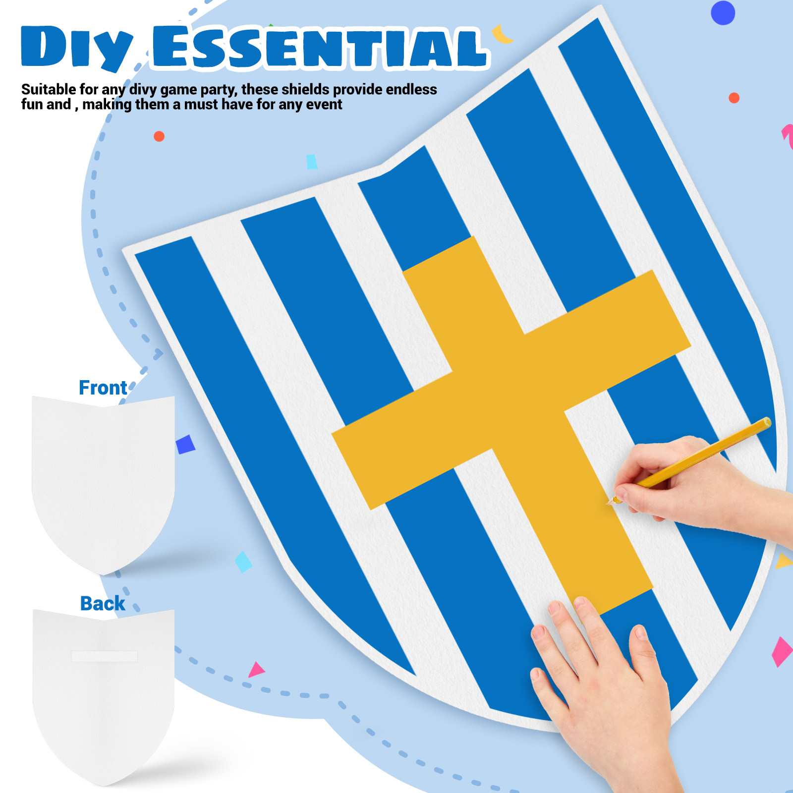 1Set DIY Blank Play Shield for - Cosplay Prop Painting 리뷰 및 가격