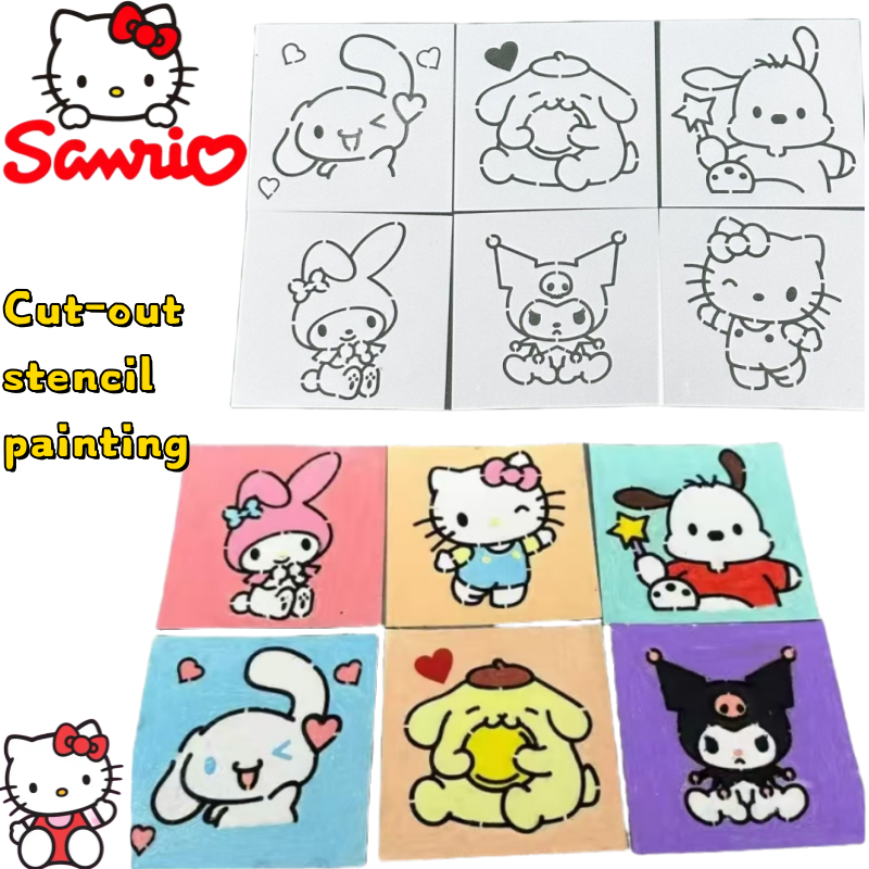 sanrio Hello kitty Kuromi My m - Cosplay Prop Painting 리뷰 및 가격