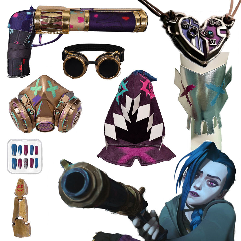 Fancy Arcane Jinx Weapons Pist - Cosplay Prop Pistol 리뷰 및 가격