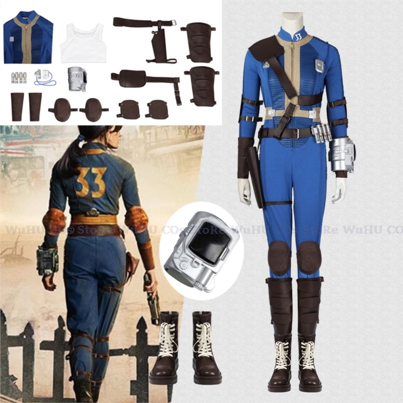 Fall Cos Out Lucy Cosplay Cost - Fallout Cosplay Prop 리뷰 및 가격