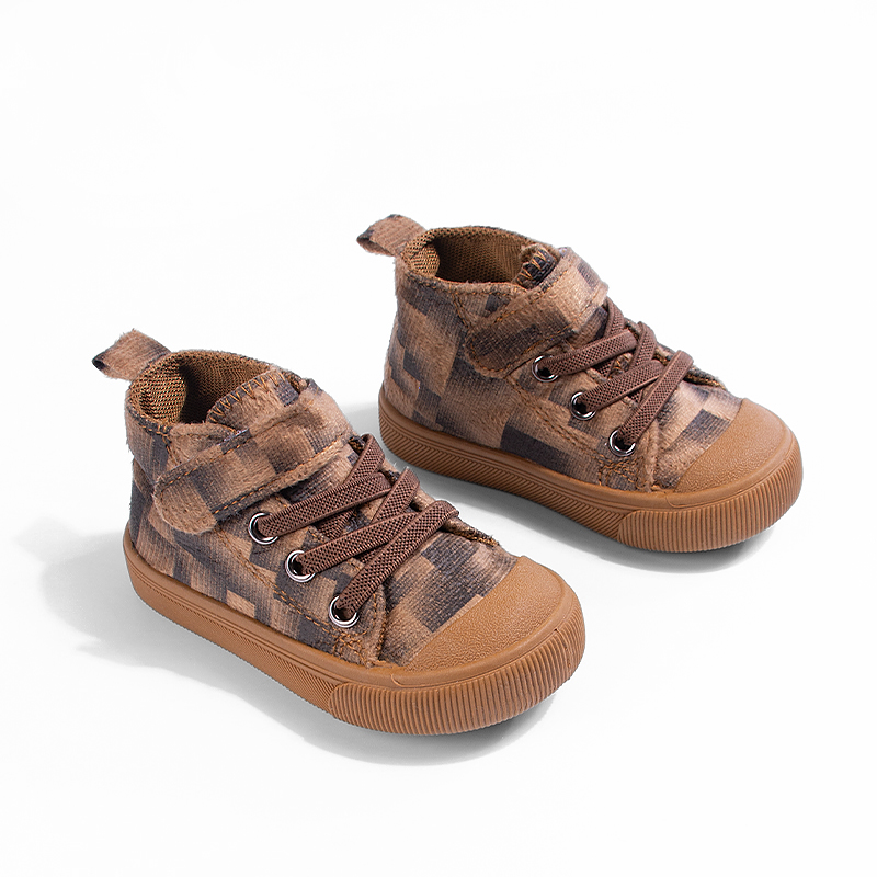 Spring and Autumn High-top Sho - Velcro Hook Loop 리뷰 및 가격