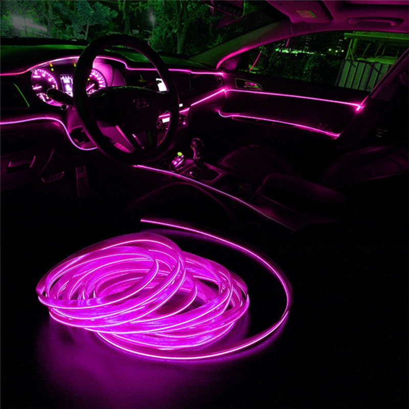 2M Car Interior Led Strip Ligh - Led El Wire 리뷰 및 가격