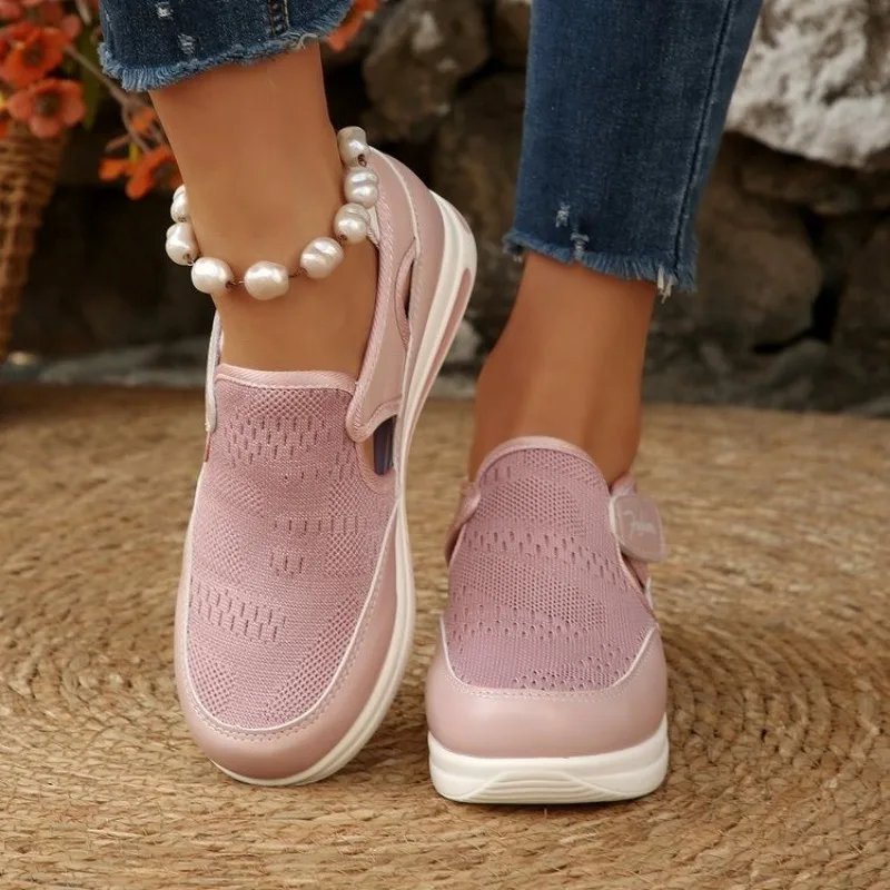 Women Platform Slip on Sneaker - Velcro Hook Loop 리뷰 및 가격