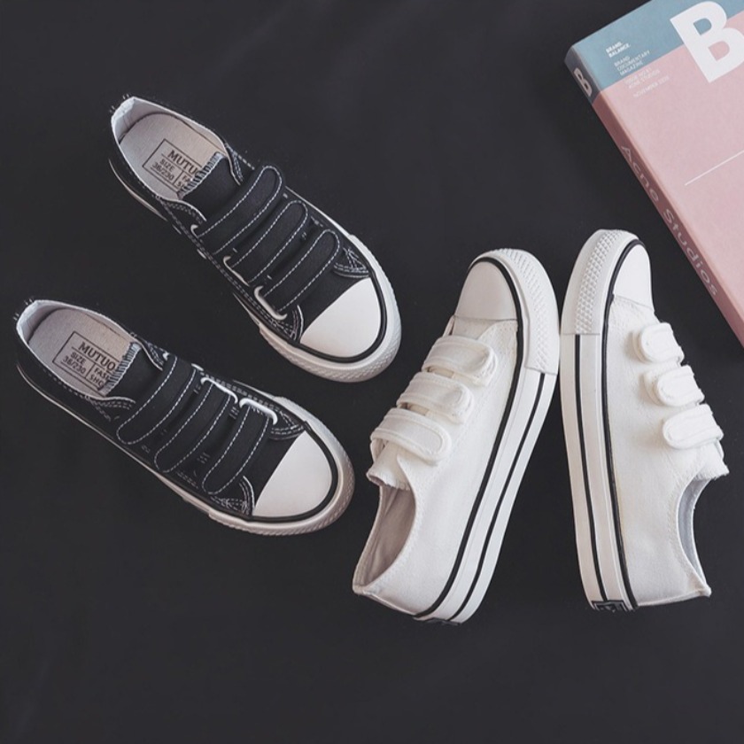 New style Velcro low-top white - Velcro Hook Loop 리뷰 및 가격