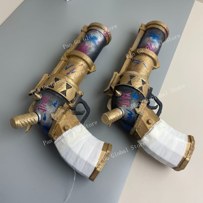 28cm/11.02in Jinx Pistol Custo - Cosplay Prop Pistol 리뷰 및 가격