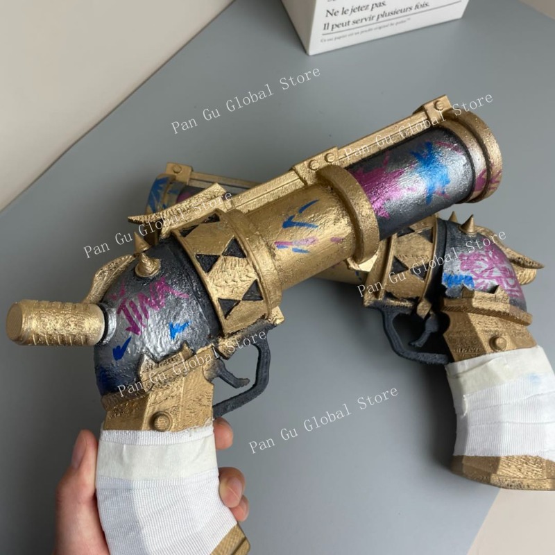 28cm/11.02in Jinx Pistol Custo - Cosplay Prop Pistol 리뷰 및 가격