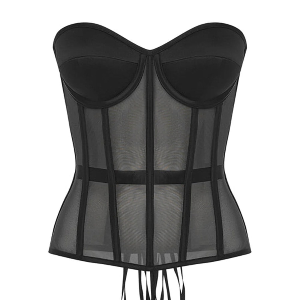 Women Corset Bustier Tops Sexy - Boning Corset Steel 리뷰 및 가격