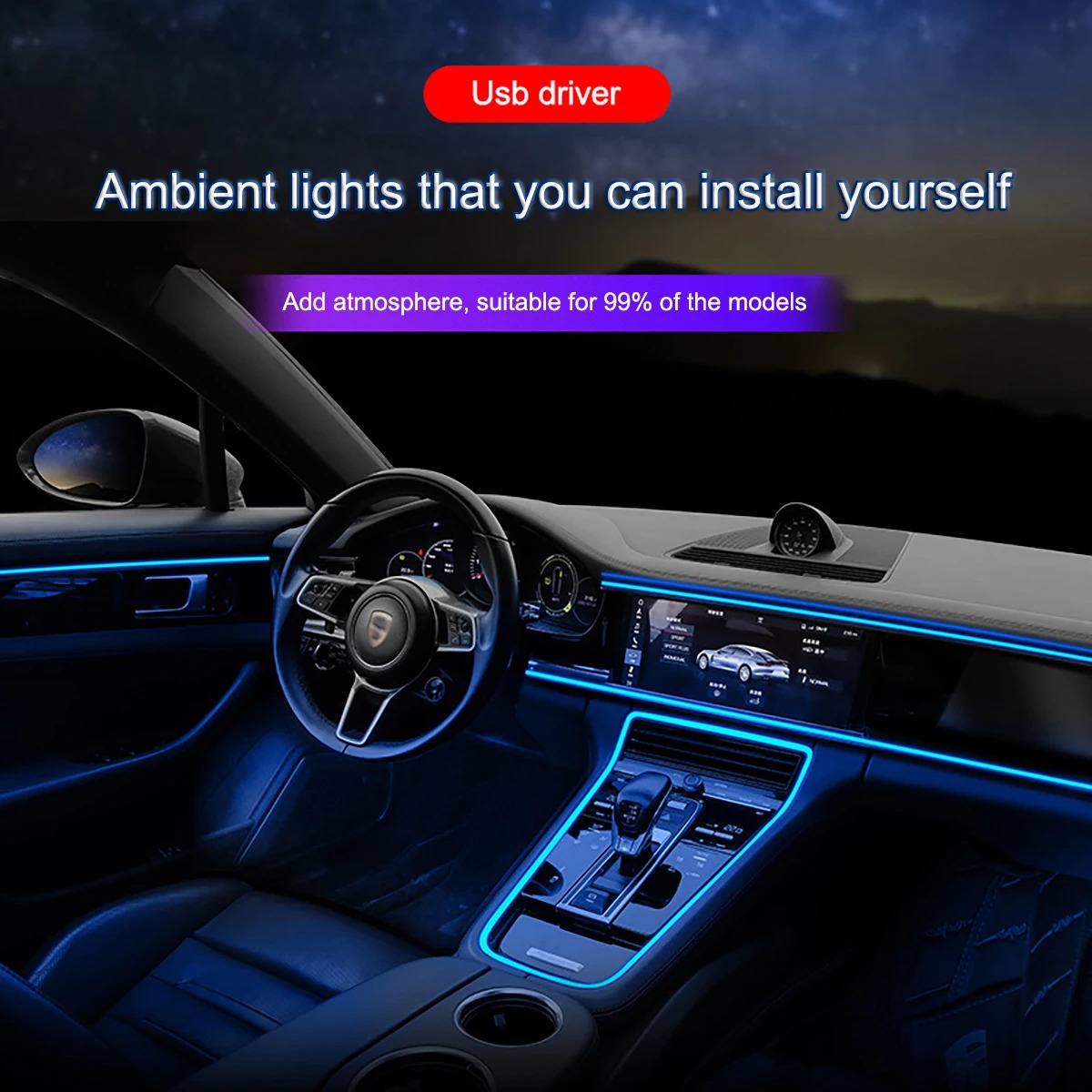 Car Environment El Wire LED US - Led El Wire 리뷰 및 가격