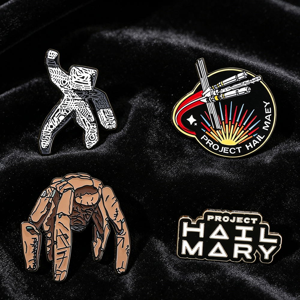 4pc Sci-Fi Enamel Pin Set Proj - Cosplay Prop Bag 리뷰 및 가격