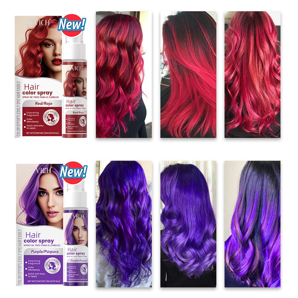 8 Colors Hair Color Spray Disp - Hair Spray Color 리뷰 및 가격