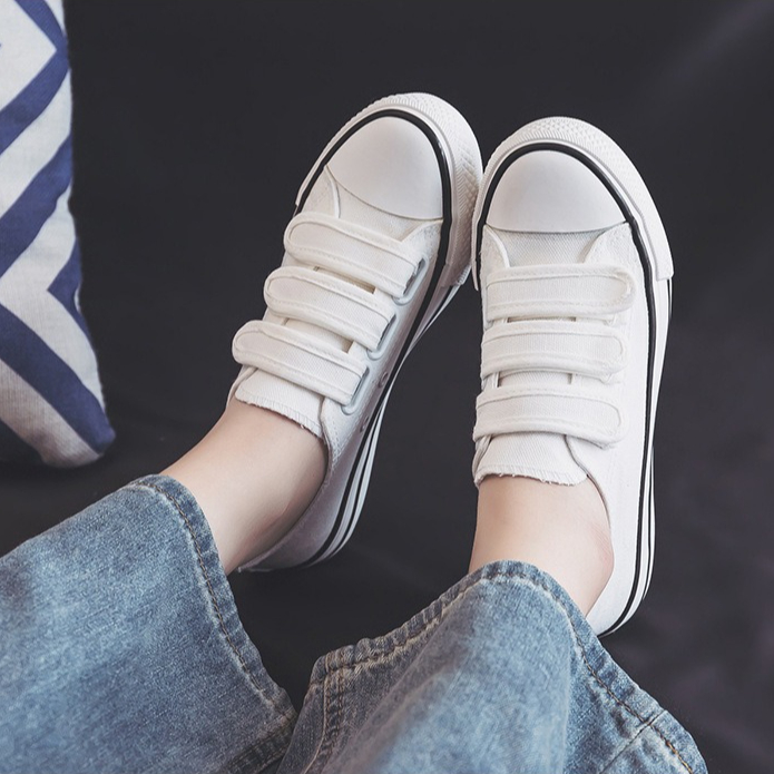 New style Velcro low-top white - Velcro Hook Loop 리뷰 및 가격