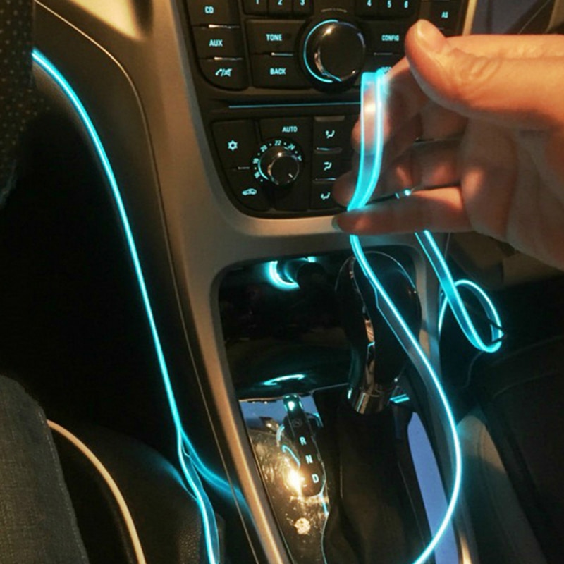 5m Car Interior Atmosphere Lig - Led El Wire 리뷰 및 가격