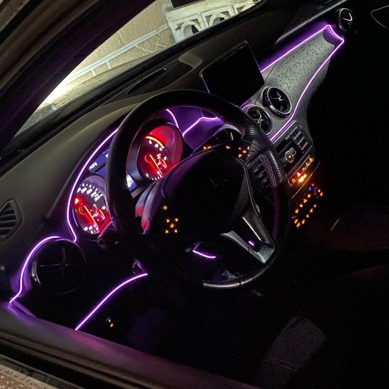 5m Car Interior Atmosphere Lig - Led El Wire 리뷰 및 가격