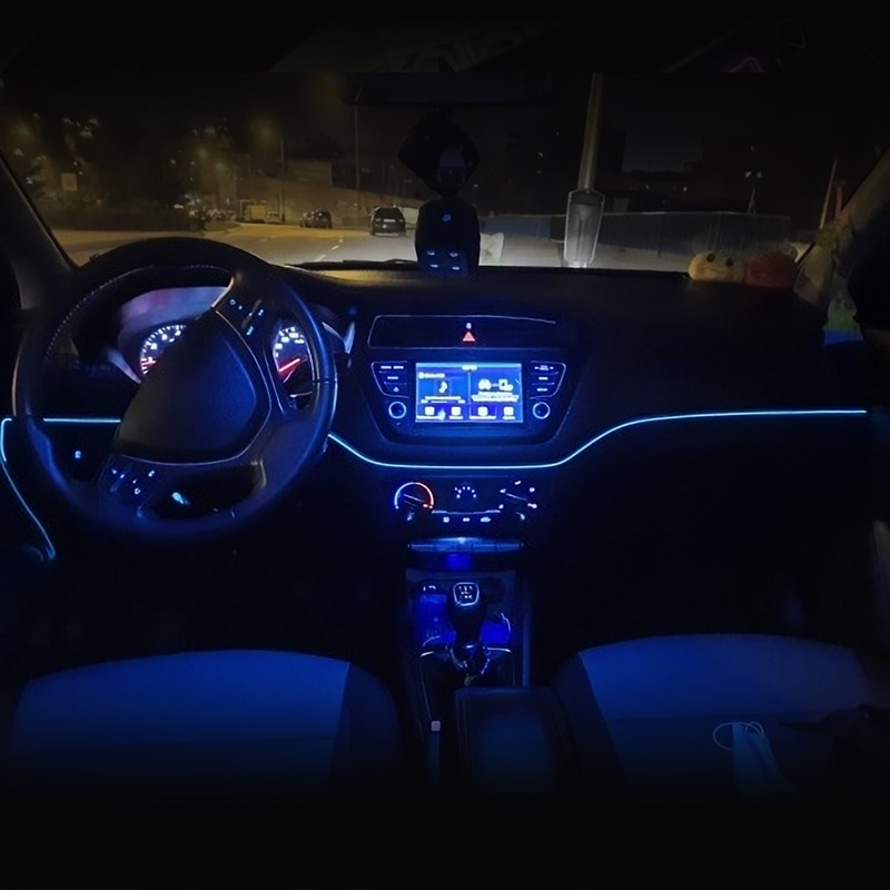 5m Car Interior Atmosphere Lig - Led El Wire 리뷰 및 가격