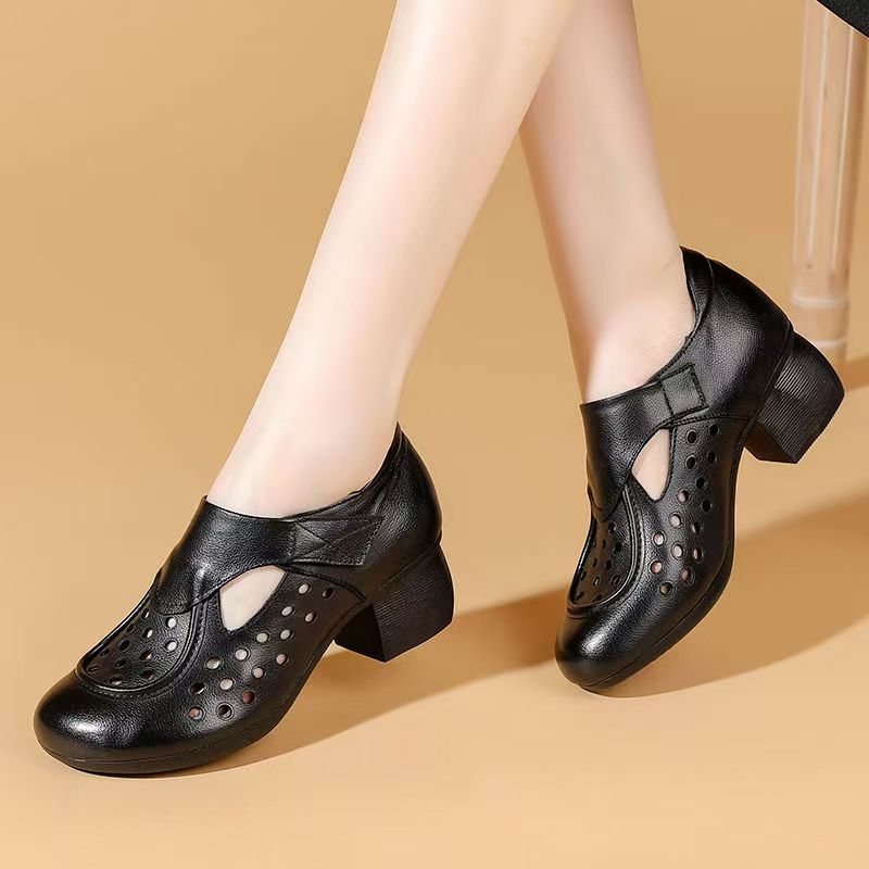 Women's Summer New Leather Hol - Velcro Hook Loop 리뷰 및 가격