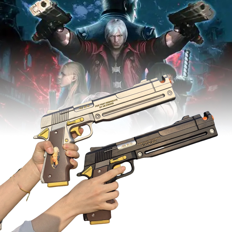 PU Dante Pistol Gun Ebony Ivor - Cosplay Prop Pistol 리뷰 및 가격