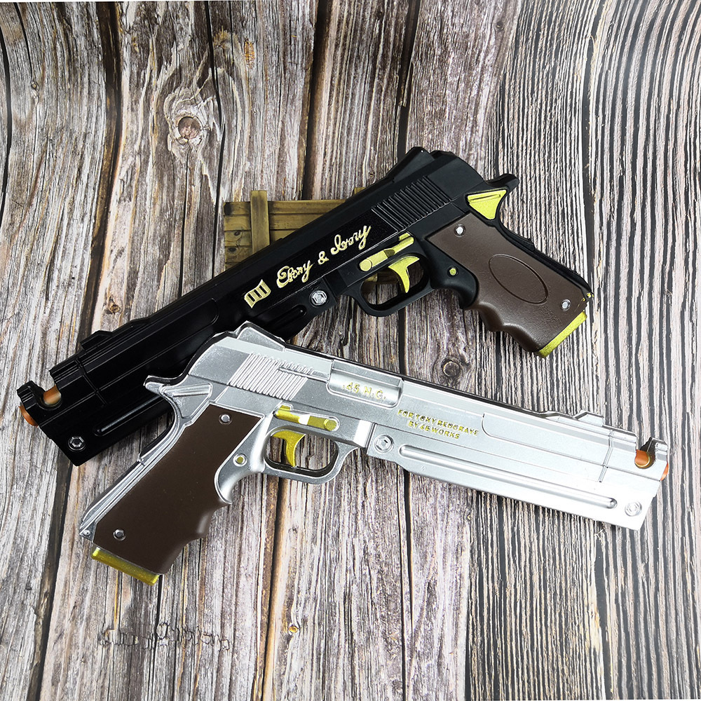 PU Dante Pistol Gun Ebony Ivor - Cosplay Prop Pistol 리뷰 및 가격