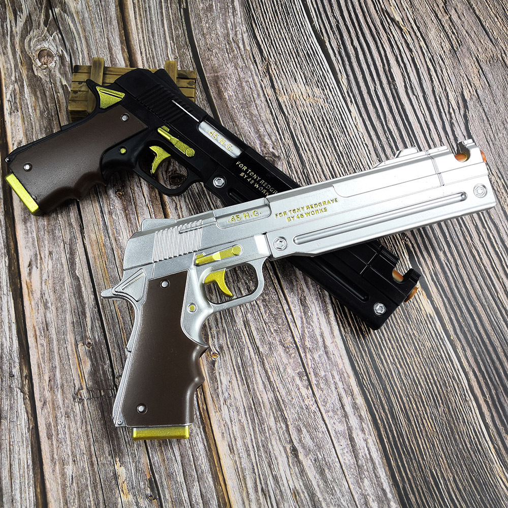 PU Dante Pistol Gun Ebony Ivor - Cosplay Prop Pistol 리뷰 및 가격