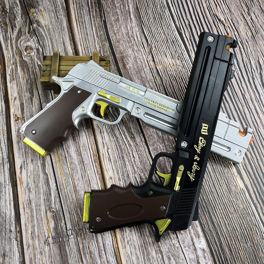 PU Dante Pistol Gun Ebony Ivor - Cosplay Prop Pistol 리뷰 및 가격