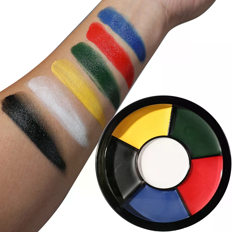 6 Colors Water-soluble Face Bo - Cosplay Prop Painting 리뷰 및 가격