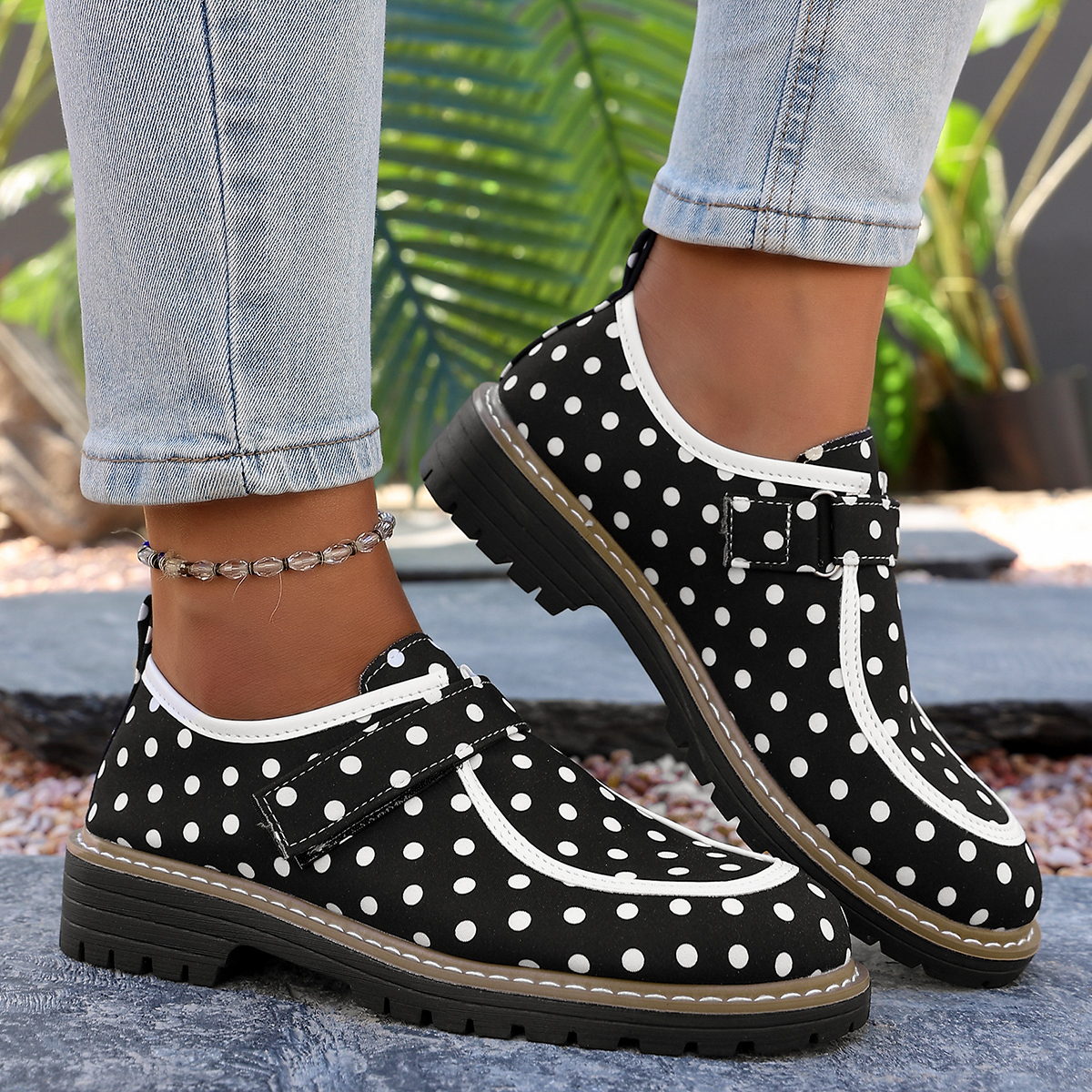 Women's Large Size Fashionable - Velcro Hook Loop 리뷰 및 가격