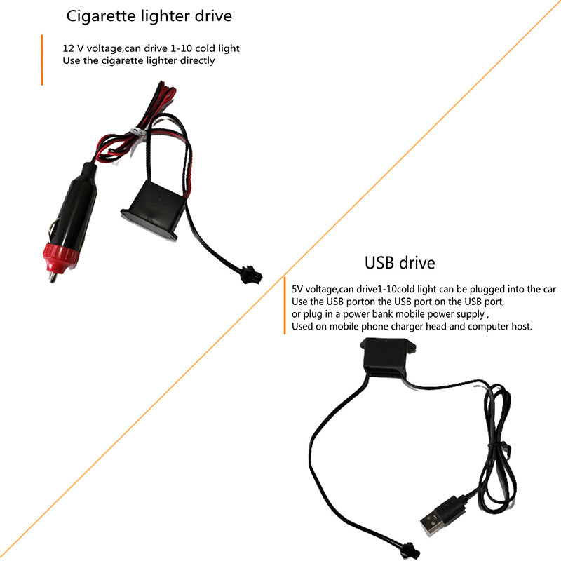 DC 12V Neon EL Wire Power Driv - Led El Wire 리뷰 및 가격
