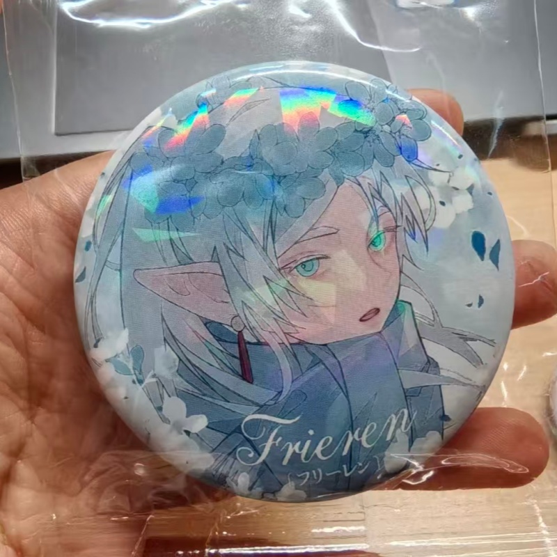 Anime Frieren Himmel Badge Car - Frieren Cosplay Prop 리뷰 및 가격