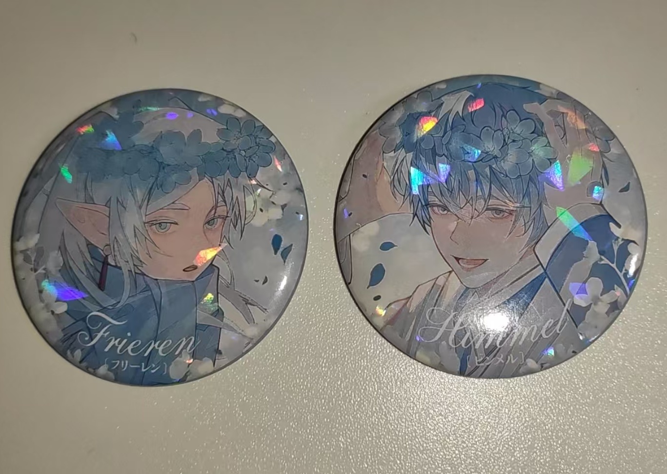 Anime Frieren Himmel Badge Car - Frieren Cosplay Prop 리뷰 및 가격