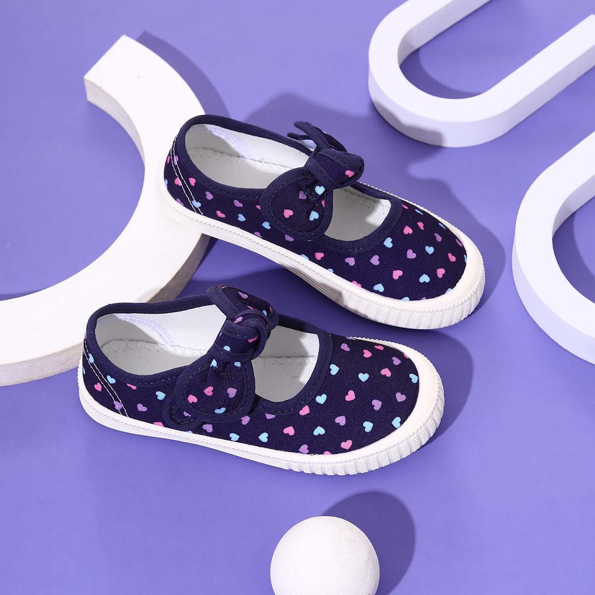 Girls' Canvas Shoes, Casual Sn - Velcro Hook Loop 리뷰 및 가격