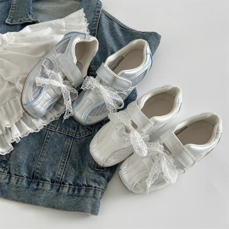 Women Casual Shoes Silver Retr - Velcro Hook Loop 리뷰 및 가격