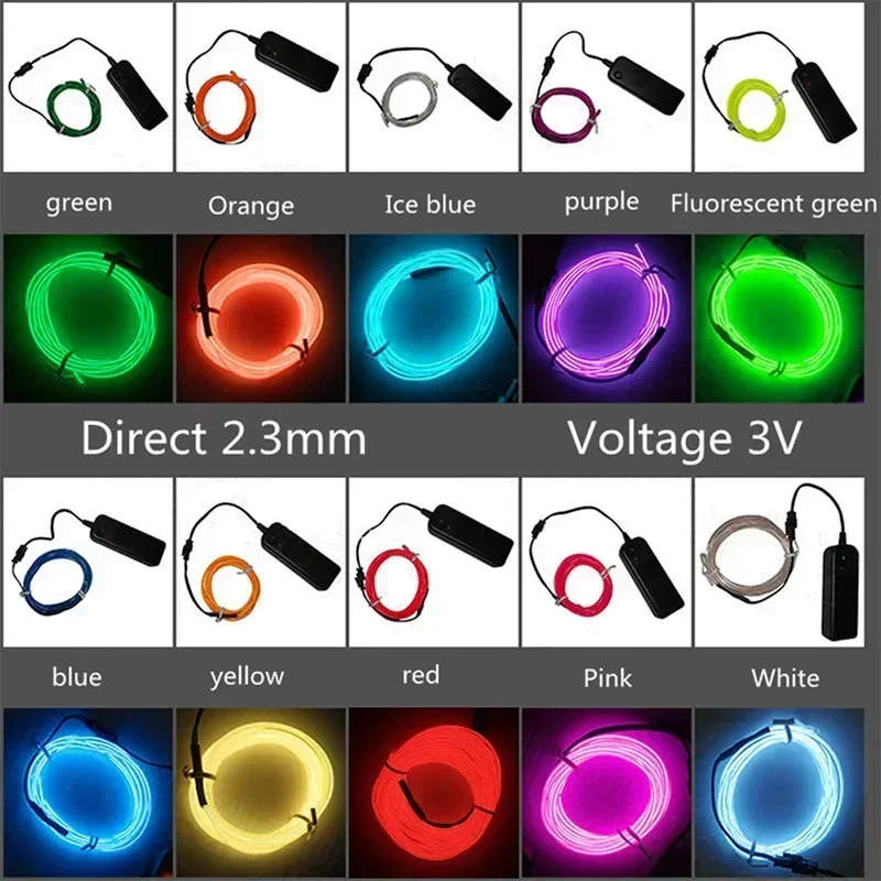 1M/3M/5M Flexible Neon Light B - Led El Wire 리뷰 및 가격