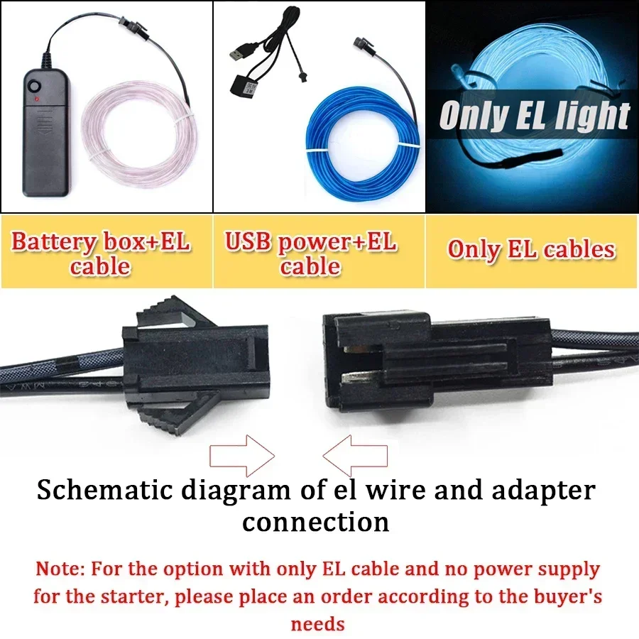 1M/3M/5M Flexible Neon Light B - Led El Wire 리뷰 및 가격