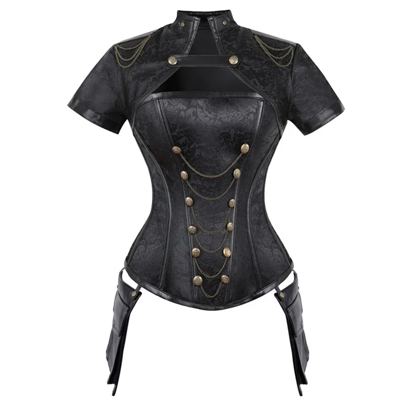 Medieval Women Overbust Corset - Boning Corset Steel 리뷰 및 가격