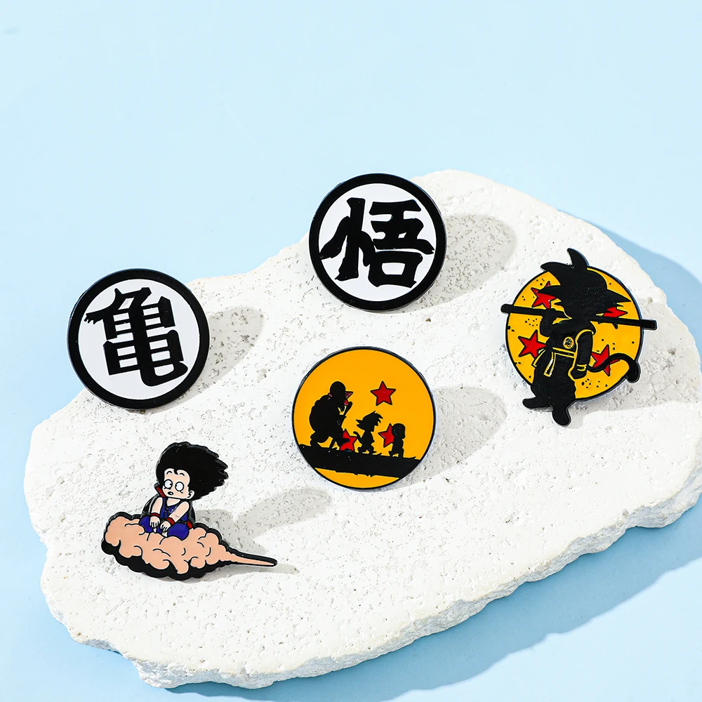 6 Pcs Hot Blooded Anime Brooch - Cosplay Prop Bag 리뷰 및 가격